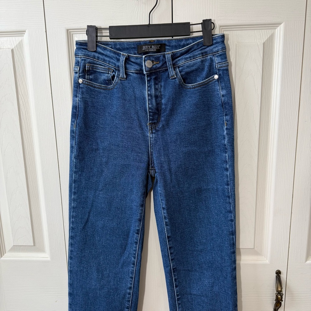 Judy Blue High Rise Straight Leg Jeans Women’s Size 26 - Picture 2 of 9